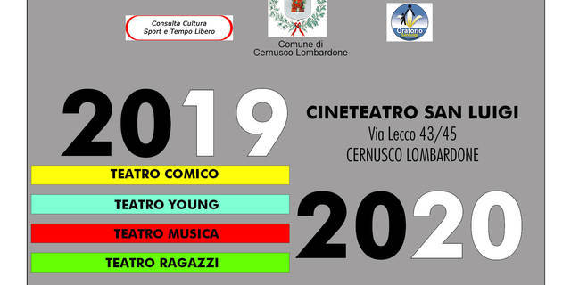 Stagione Teatrale 2019/2020 - ottavo evento (Teatro Comico) EVENTO RINVIATO PER EMERGENZA CORONAVIRUS